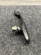 TRQ Front Left Exterior Door Handle Black Drivers Side DHA49058