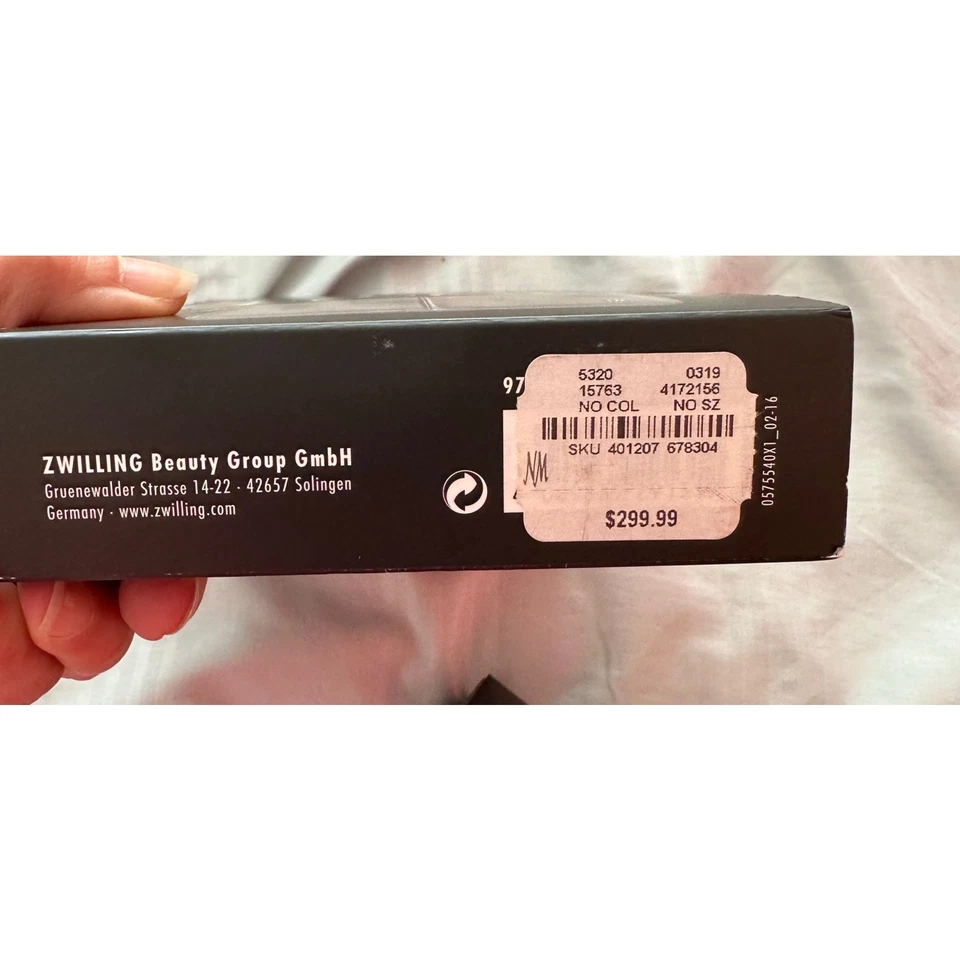 Zwilling Henckels TWINOX Taupe 7 Piece Manicure Set Grooming Kit with Case NEW - Image 4 of 4