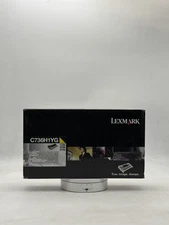 NEW Lexmark Genuine C736H1YG Yellow High Yield Toner Cartridge OEM