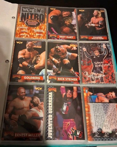 Lot Of 54 Vintage 90's WCW Nitro NWO Wrestling Trading Cards VTG 1990's