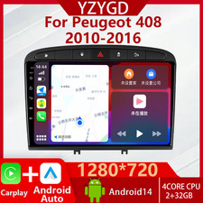 Per Peugeot 408 2010-2016 Radio GPS Carplay Multimedia Stereo Navi FM Video