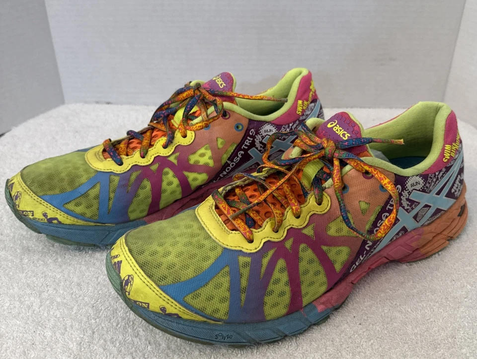 Zapatillas ASICS Gel-Noosa Tri 9 Multicolor Talla 12 T458N Foto 3 de 4
