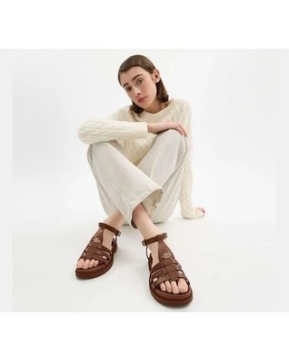 NWT Coach Franny Sandal Cr866 Dark Saddle Choose Size | eBay