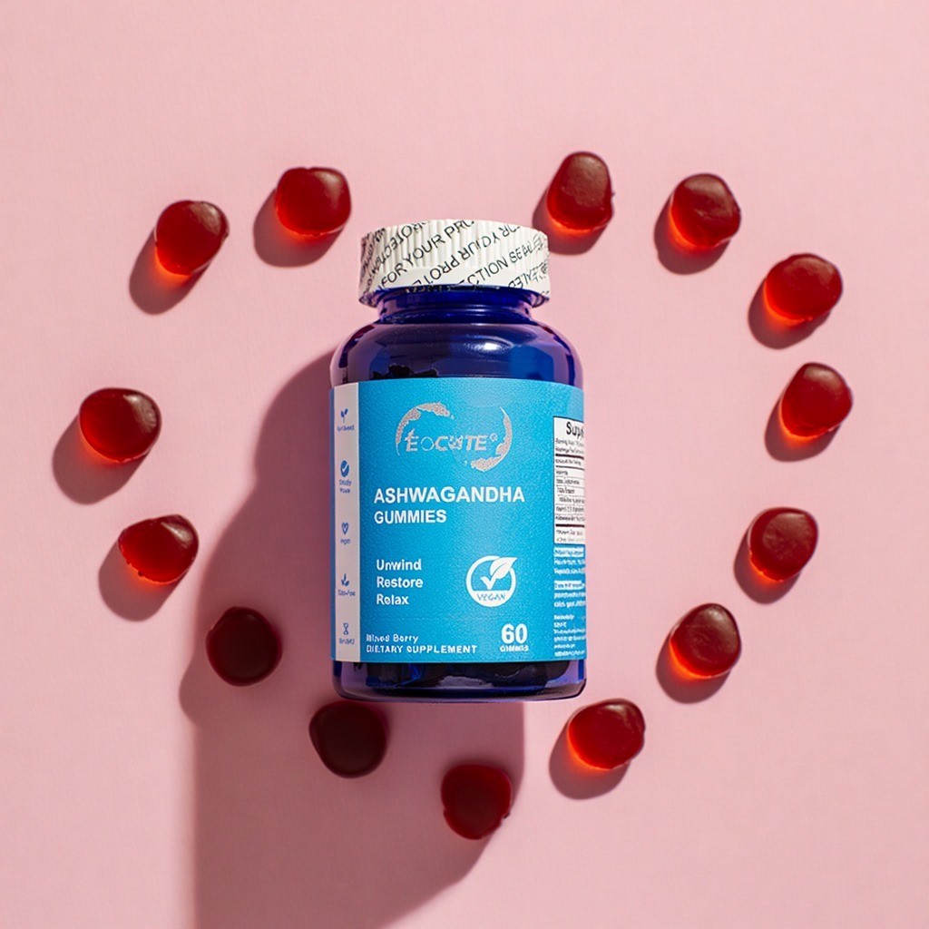 Nutrition Ashwagandha Gummies 60 Gummies Improve Sleep Health for Women Men