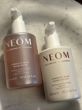 NEOM Complete Bliss Hand Wash & Hand Lotion Set 300ml - New