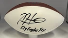 Jalen Hurts Signed Mini Duke Football - Certified - Fly Eagles Fly - Nice! Rare!
