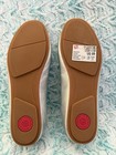 NEW - Fitflop Allegra Ballet Shoes Size 9 - Silver — photo 4