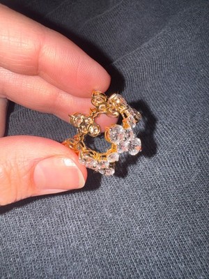7,87 ctw Lab Created Diamant Eternity Band, 14k Gold, Größe 7, Farbe D-E