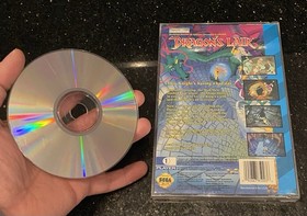 Dragon's Lair Sega CD 1993 CIB Complete In Box Great Condition Rare Find