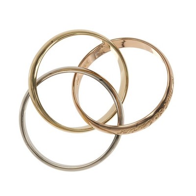 CARTIER Trinity Ring 0.1