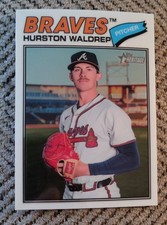 Hurston Waldrep 2026 Topps Heritage Chrome SP Atlanta Braves #145
