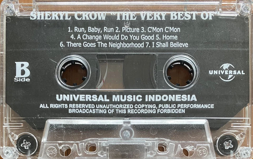 Sheryl Crow - The Very Best Of Sheryl Crow Indonesian Cassette - Image 4 of 4