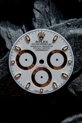 Rolex Daytona Zifferblatt / Dial 116508 116518 116523 / chromalight white