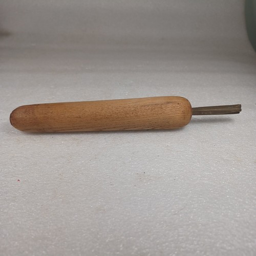 Vtg Bearel #289 3/8” Fleur De Lis Leather Stamping Tool Paris France Brass - Picture 4 of 7