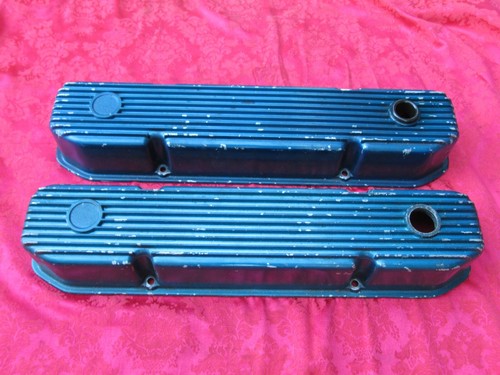 Rare no name Mopar Big Block 383 400 440 M/T Valve Covers Mickey Thompson - Picture 4 of 7