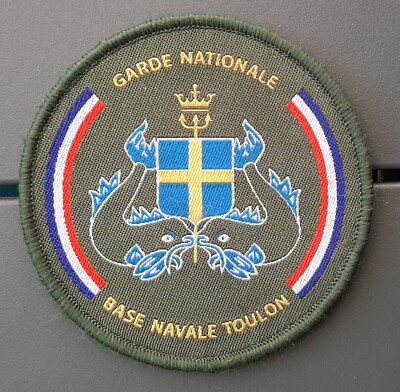 Insigne Tissu Apprentis DCAN TOULON 1950 - Marine Nationale Française - Original Porté - Occasion