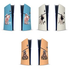 OFFICIAL ANIMAL CLUB INTERNATIONAL FACES VINYL SKIN FOR PS5 SLIM DIGITAL CONSOLE