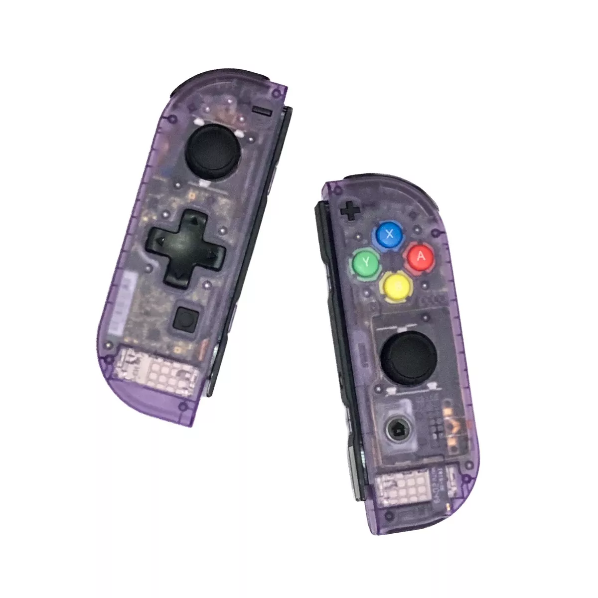 Custom Pastel Purple and Blue Nintendo Switch Joy-con Joycon Controllers 