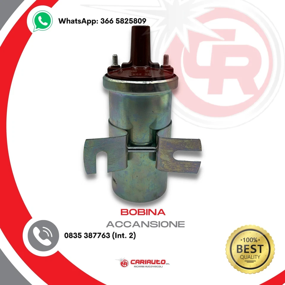 Bobina Accensione MAGNETI MARELLI FIAT 500 F L R, 126, PANDA, UNO 060690002010 - Immagine 3 di 4