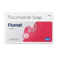 2 X Flumet Soap 75gm used to fungal infection of the whole-body skin.FREE SHIPP.