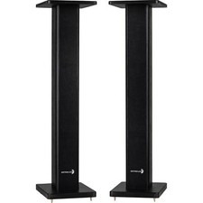 Dayton Audio SSWB36B 36" Universal Wood Speaker Stand Pair, Black
