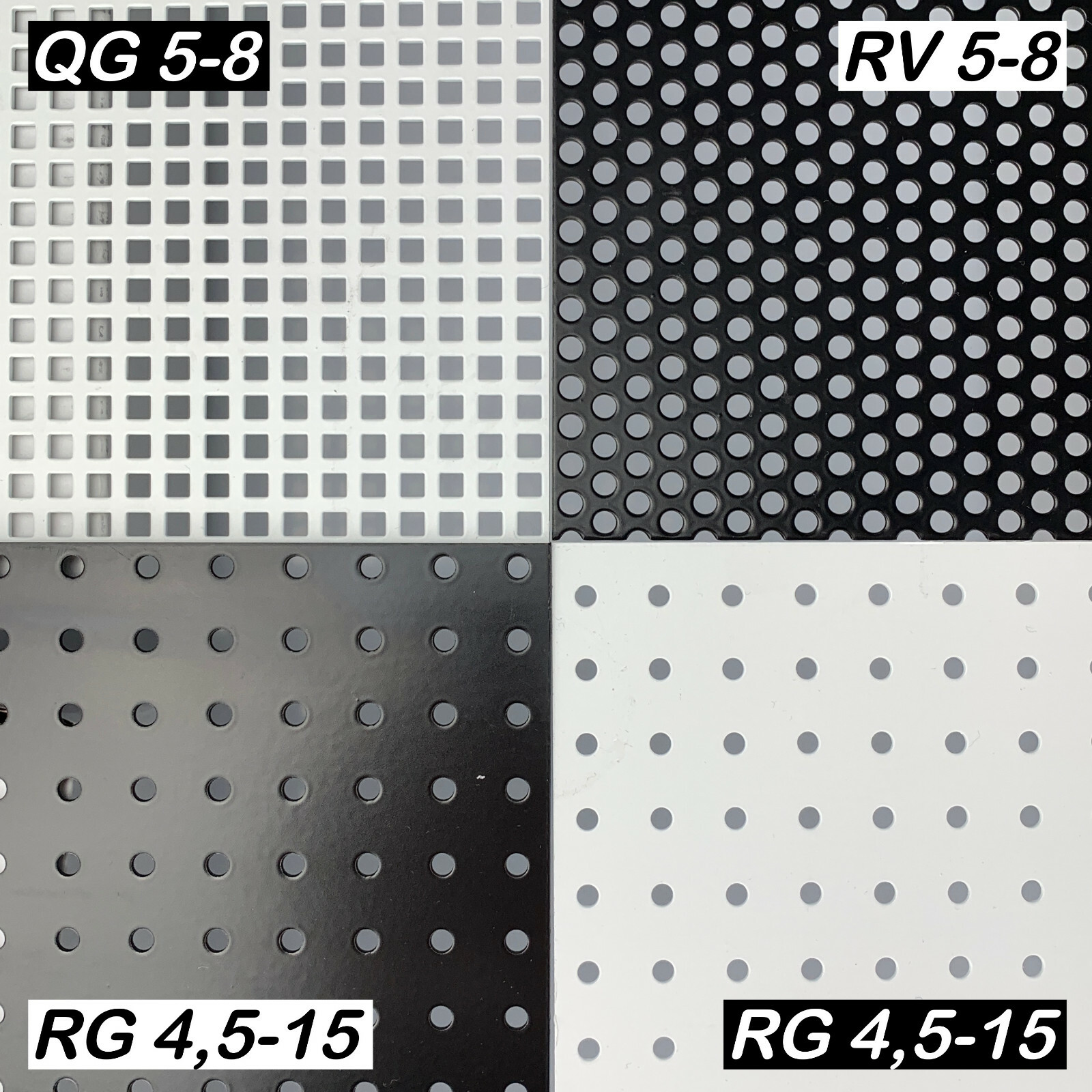 Lamiera Forata Acciaio Zincato RV5-8 & QG5-8 Lamiere 1000 Mm - Foto 11