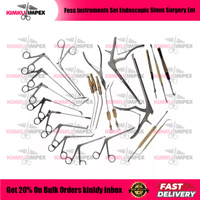 Fess Instruments Set Endoscopic Sinus Surgery Ent Instrument Set | eBay
