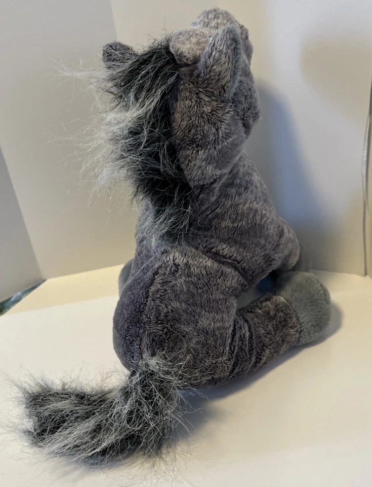 Ganz Webkinz Grey Arabian Horse Plush HM098 No Code - Image 4 of 4