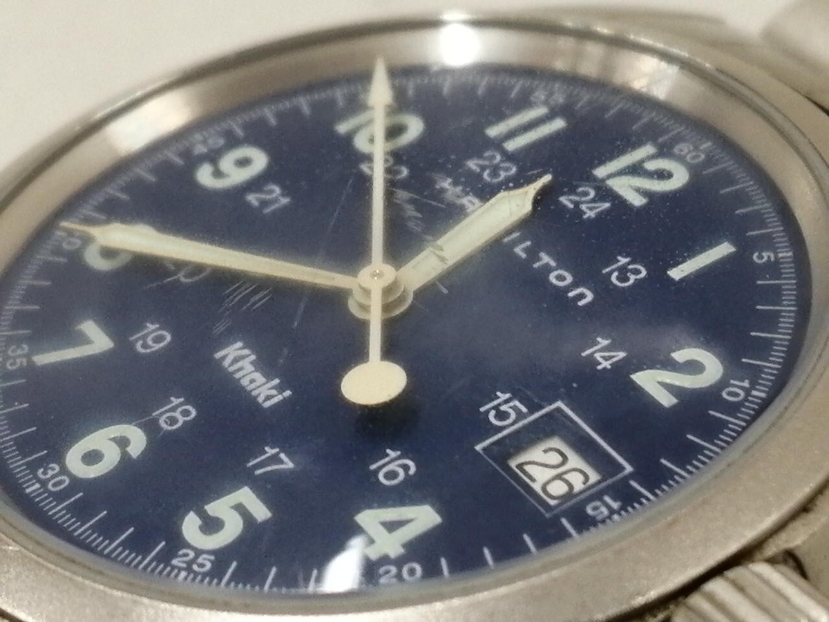 Hamilton Khaki 6359 Quartz Watch From JP | eBay