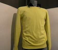 Sorbino Pullover Yellow Tricot Fake Patches ME6716SN 100 Algodon/Cotton Size M
