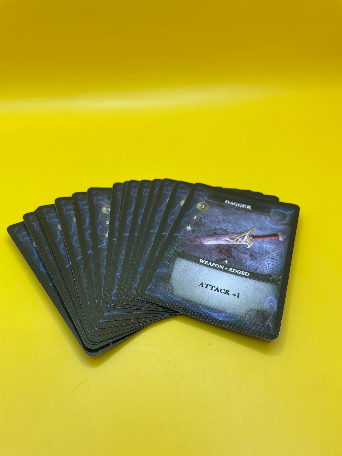 2009 AEG Thunderstone Board Game Cards - Fifteen (15) Dagger Weapon Edged Cards