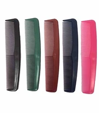 Hair comb for Men & Women. Light Weight. Pocket Size In Multi Colors