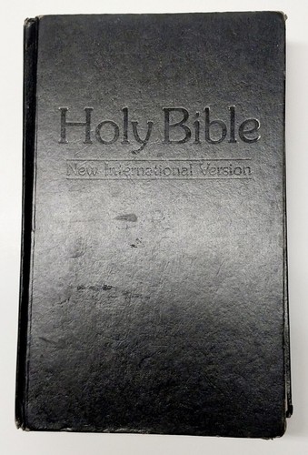 VTG 1984 Holy Bible New International Version NIV Study Travel Read Description