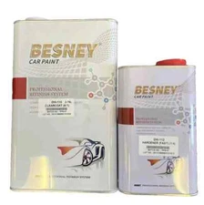 HIGH GLOSS & SOLIDS PROFESSIONAL CLEAR COAT GALLON WITH FAST ACTIVATOR 4:1