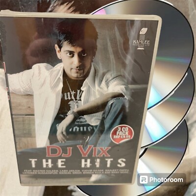DJ Vix- The Hits 3 Pack music CD Pakistani Asian Indian Bhangra Modern