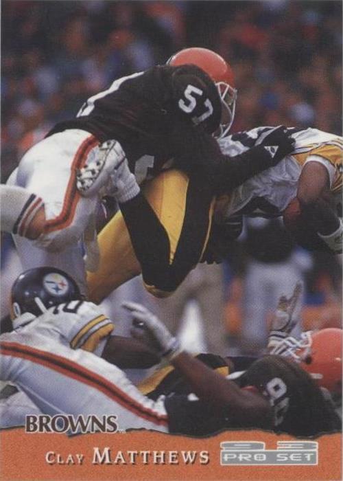 1993 Pro Set Clay Matthews #111 - 1 of 2