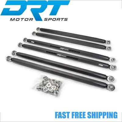 DRT MOTORSPORTS HEX Billet Radius Rods Bars Can Am X3 XRS XRC RS XMR Turbo 72''