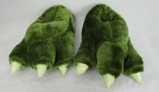 Star Wars Clone Wars " YODA " Plush Slippers Youth Size 10-11 Very RARE