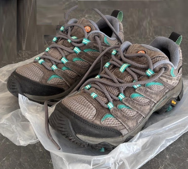MERRELL scarpe da trekking donna Merrel Moab 3 Goretex praticamente nuove n. 37 grigie