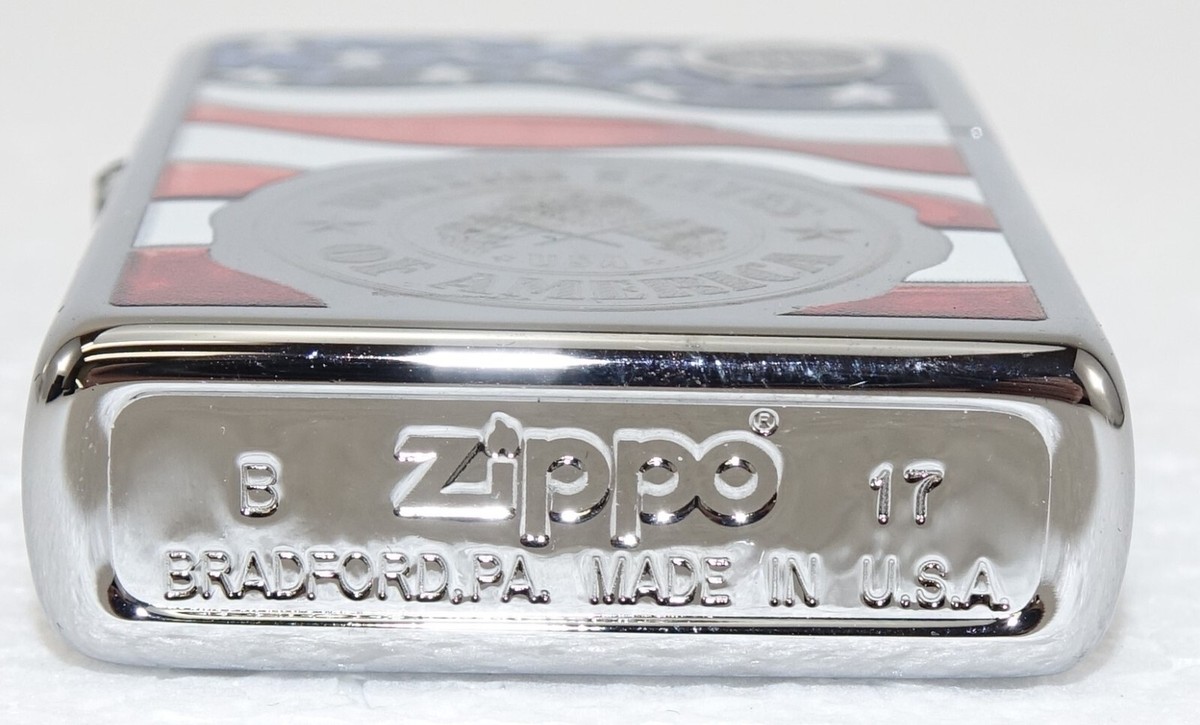 Zippo 29395 American Stamp on Flag Lighter for sale online | eBay