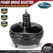 Power Brake Booster Dual Diaphragm 9.55" for Toyota	Sequoia 2001 2002 V8 4.7L