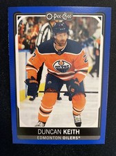 21-22 UD Series 2 Hockey Blue Parallel O-Pee-Chee Update 602 Duncan Keith