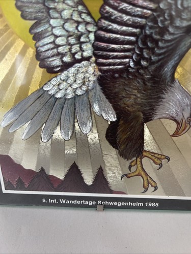 Adler Druck reflektierende Folie 5x7" Kunst unter Glas FJ Warren Dufex England - Bild 7 von 12