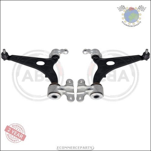 Kit 2 Bras De Suspension + Barre De Liaison Avant Gauche Et Droite Pour Citroën C2 C3 - NTY