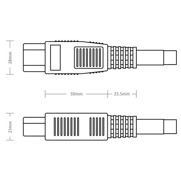 OYAIDE ( オヤイデ ) AXIS-303 GX/1.8m NEO by OYAIDE Elec AXIS-303 GX 1.8m power cable – EX TOOLS