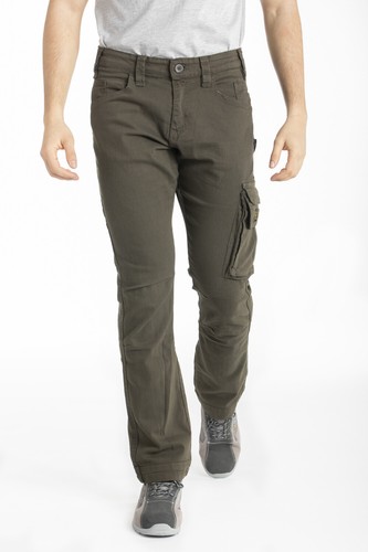 Pantaloni da lavoro elasticizzati comfort fit Rica Lewis JOBC 49 Verde  militare | eBay