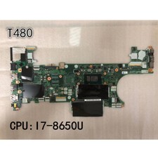 Original Motherboard for Lenovo ThinkPad T480 I7-8650U UMA 01YR340 01YU863