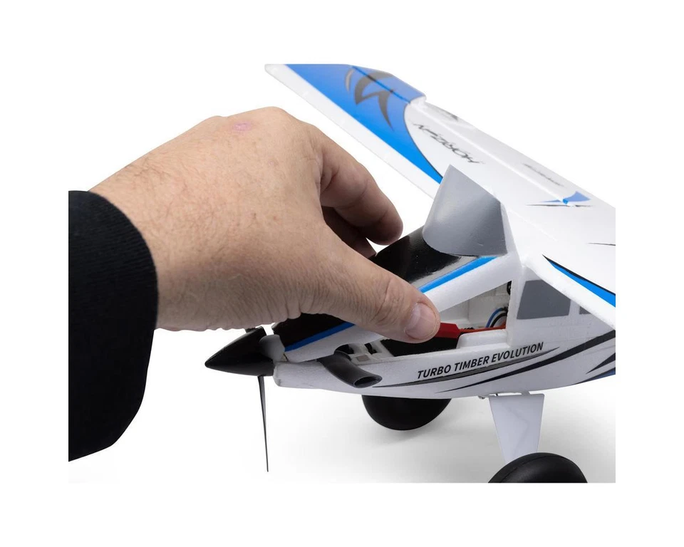 E-flite UMX Turbo Timber Evolution BNF Basic Electric Airplane (700mm) - Image 3 of 4