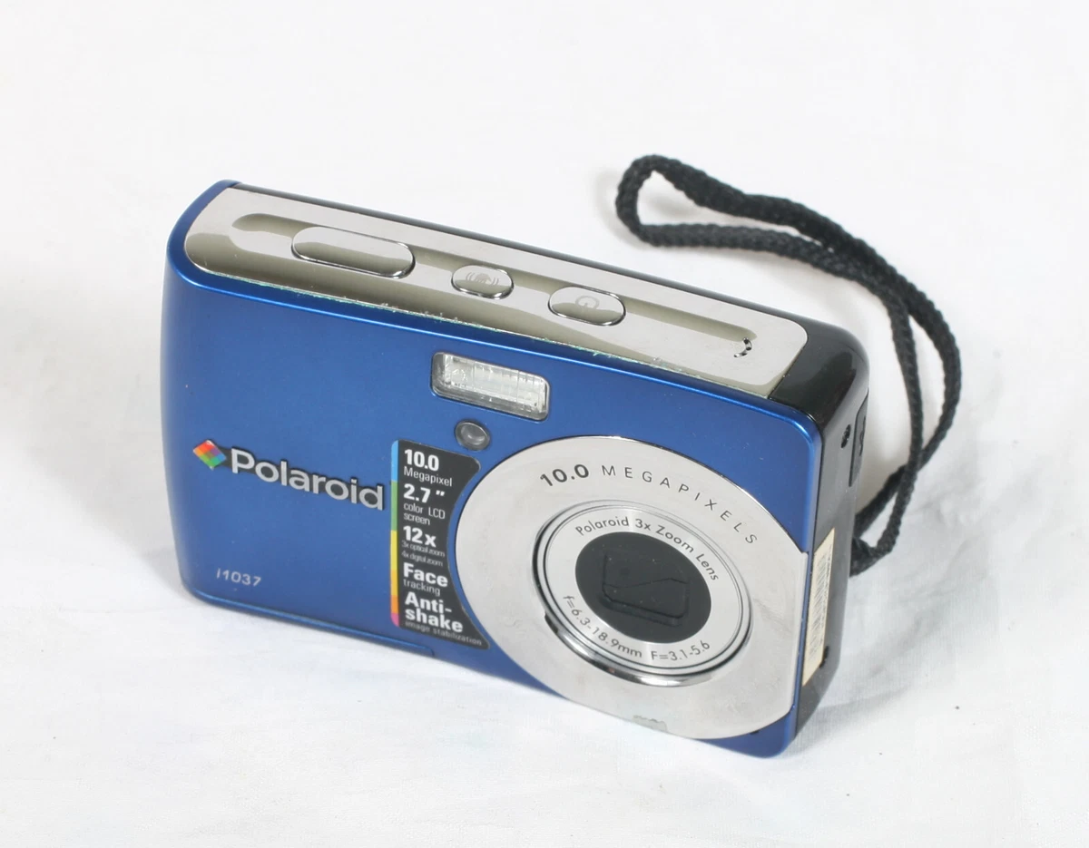 Blue polaroid deals