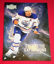 2023-24 LEON DRAISAITL Energetic Explosions Edmonton Oilers EE-16 Metal Universe